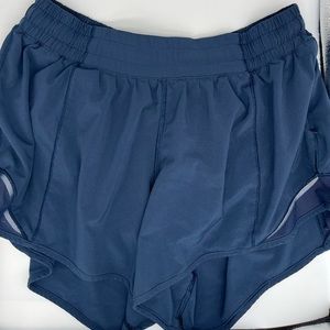 Lululemon Hotty Hot Shorts. Color:True Navy. 4 Inch. Size:8. Low rise.